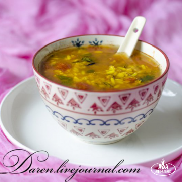 Индийский суп Архар Дал Чавал