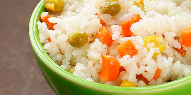 Рис и овощи — овощной рис, гарнир
