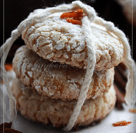 Марокканское миндальное печенье "гхуриба"