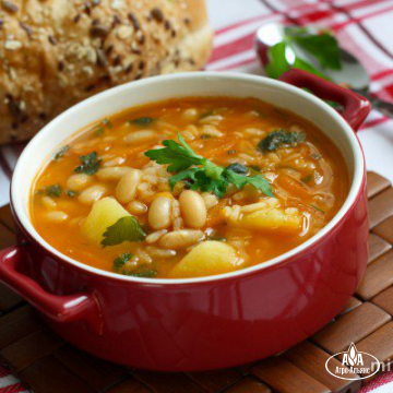 Суп с фасолью и говядиной, рецепты с фото