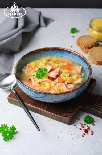 Суп с фрикадельками из рыбы