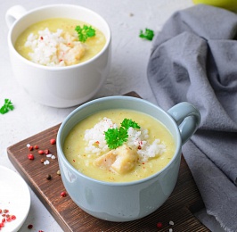 Диетический суп пюре для похудения/ Легкие диетические рецепты правильного питания на скорую руку